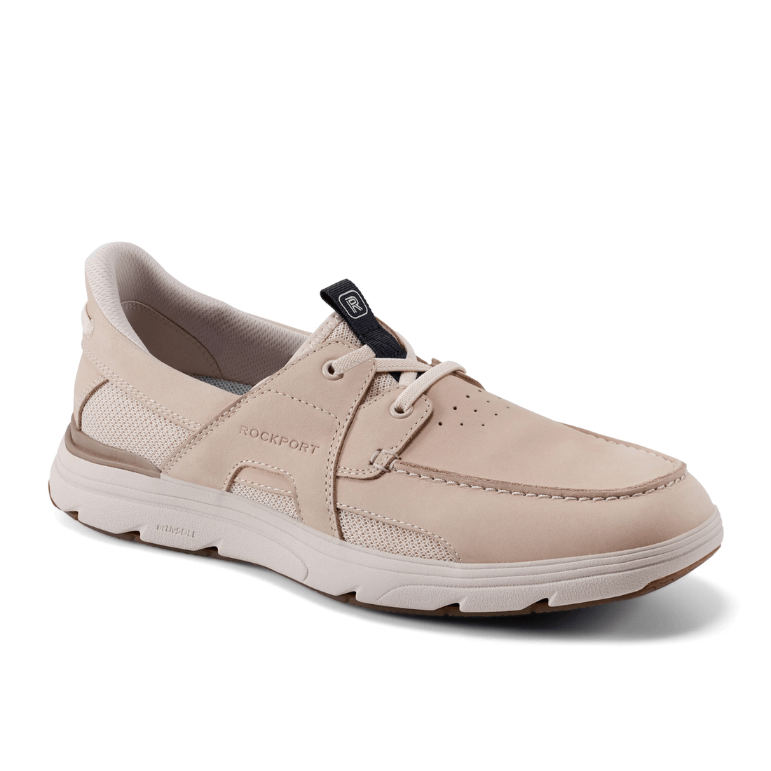 Sneakers Casuais De Bico Amêndoa Rockport Masculino Taupe