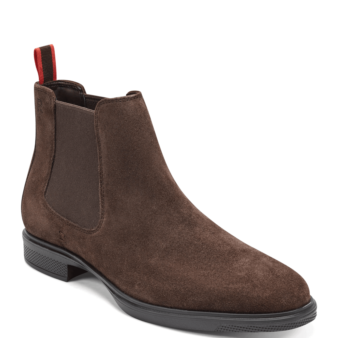 Botas Informales Sin Cordones Para Hombre Rockport Keeney De Ante Marrón Oscuro