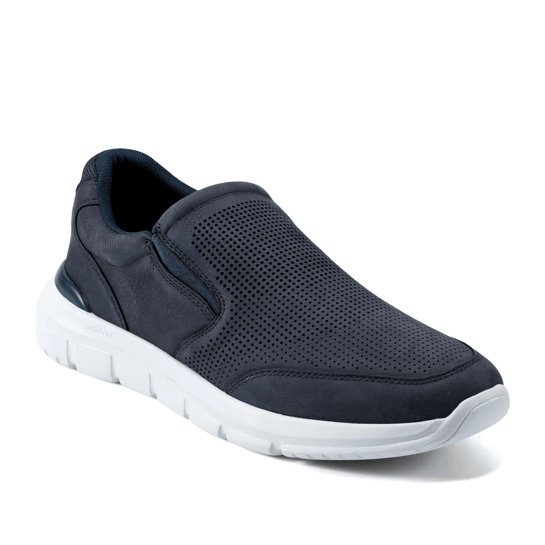 Rockport Men's Jaimin Round Toe Slip-on Casual Sneakers Dark Blue