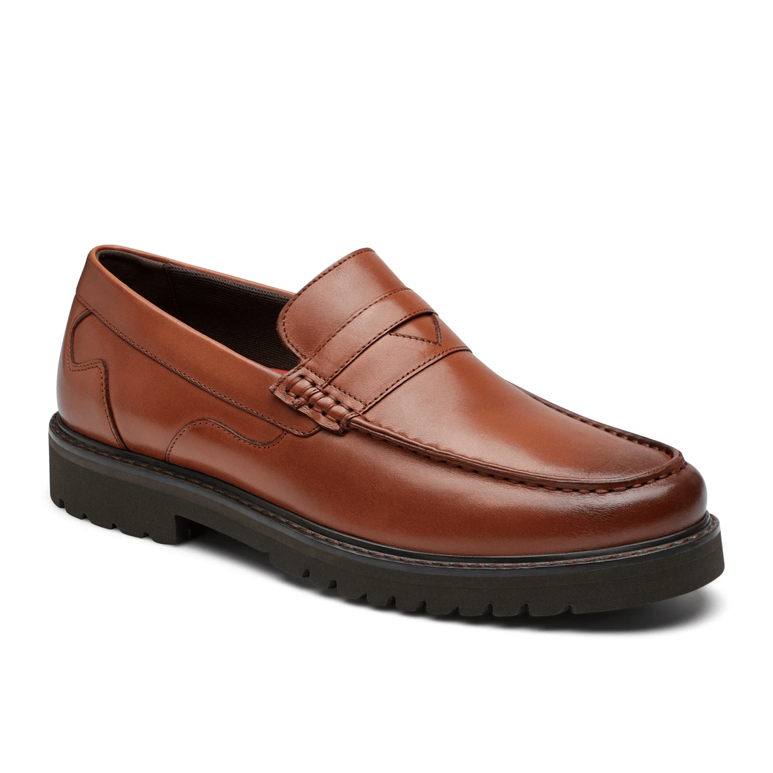 Rockport Maverick Penny Loafer Masculino Médio Natural