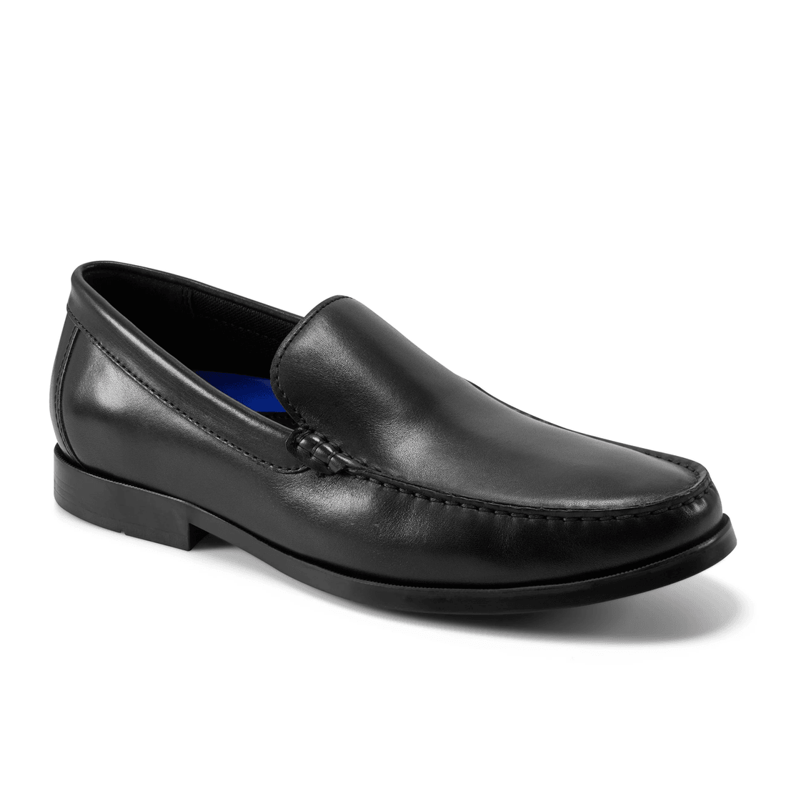 Rockport Pánské Whitley Společenské Slip-on Ploché Mokasíny černé