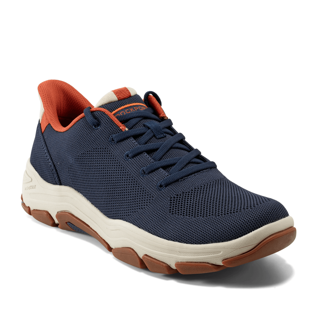 Rockport Men's Rafferty Step Activated Lace-up Casual Sneakers Dark Blue