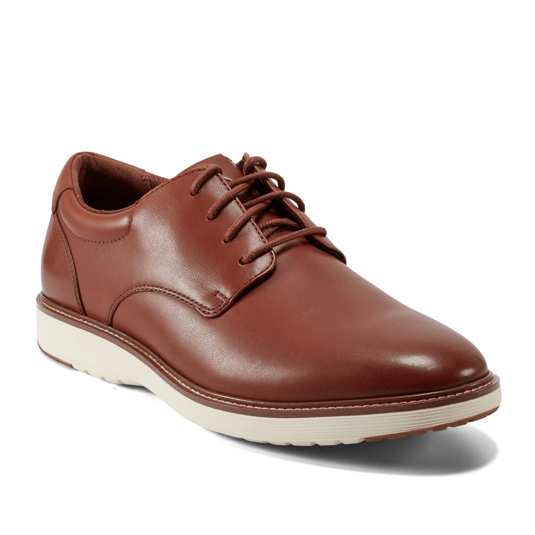 Rockport Miesten Cacey Rento Manteli Kärki Nauhakenkä Tumman Luonnollinen