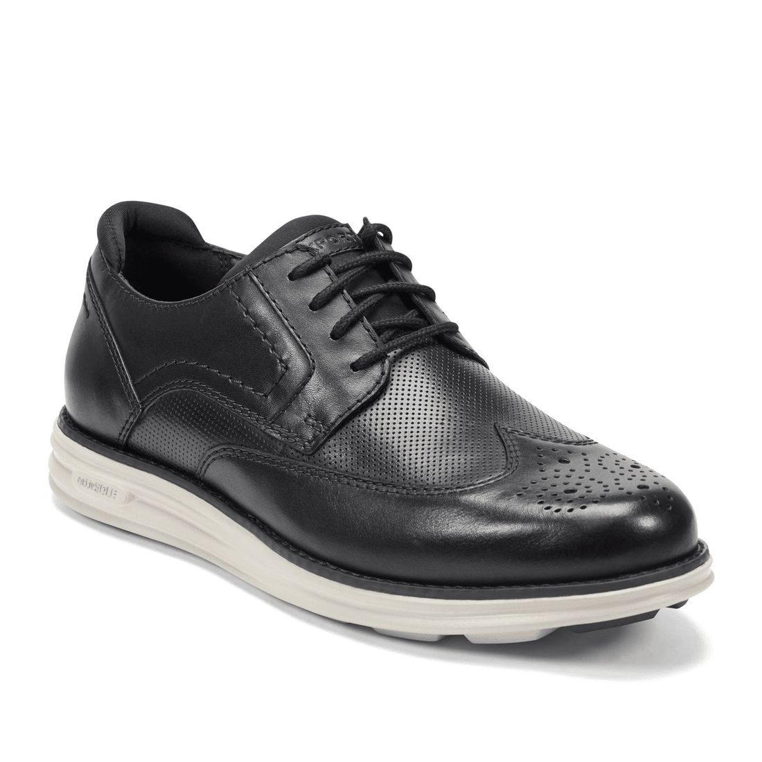 Rockport Men's Coltin Casual Lace-up Round Toe Shoes Black