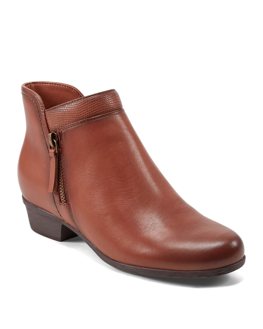 Rockport Women's Carly Side Zip Casual Ankle Booties