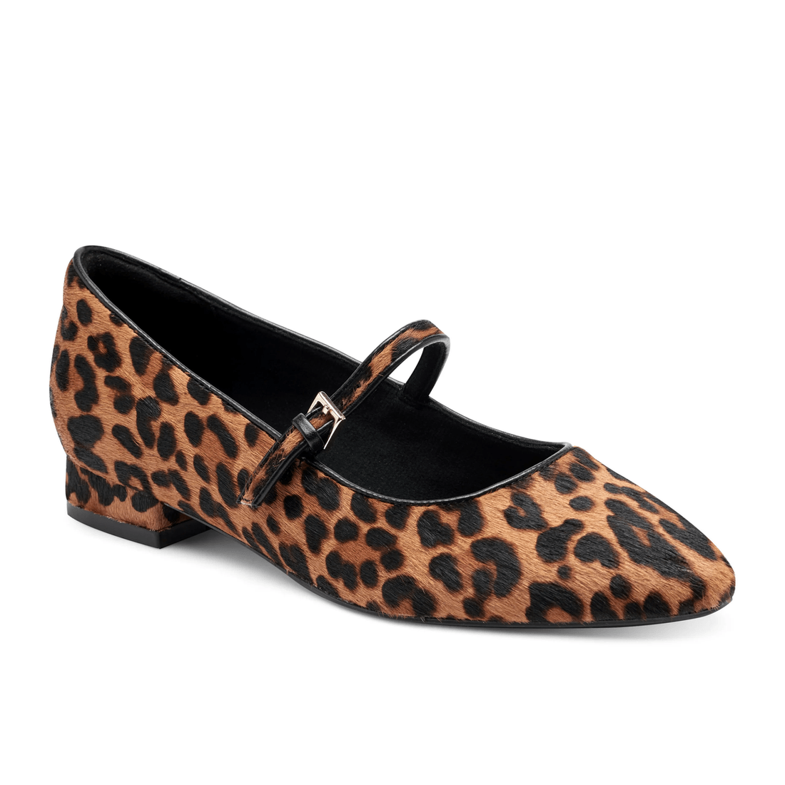 راحتی زنانه راکپورت مدل تارِن با نوک تیز و طرح پلنگی