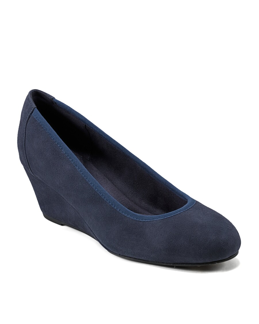 Rockport Women's Rita Slip-on Almond Toe Dress Wedges