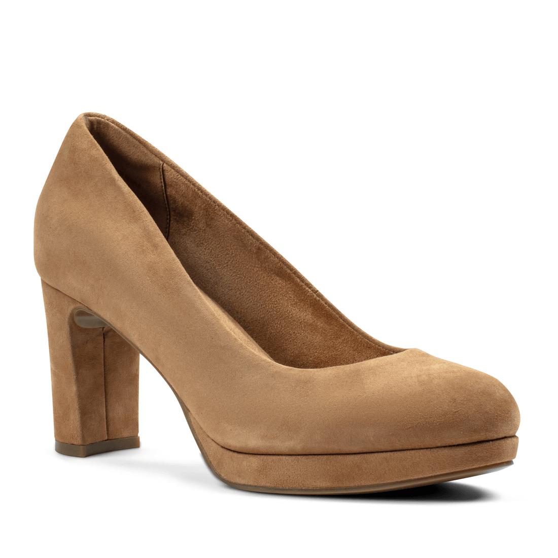 туфли на платформе Rockport Women's Carmen Total Motion из натуральной замши, средние
