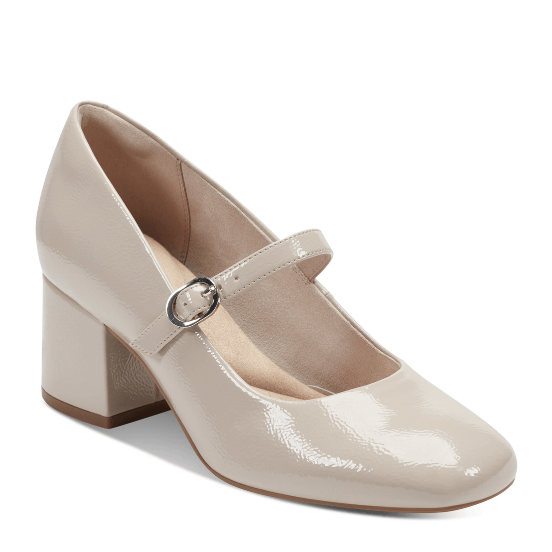 Rockport Damskie Xena Na Słupku Mary Jane Czółenka Jasny Naturalny