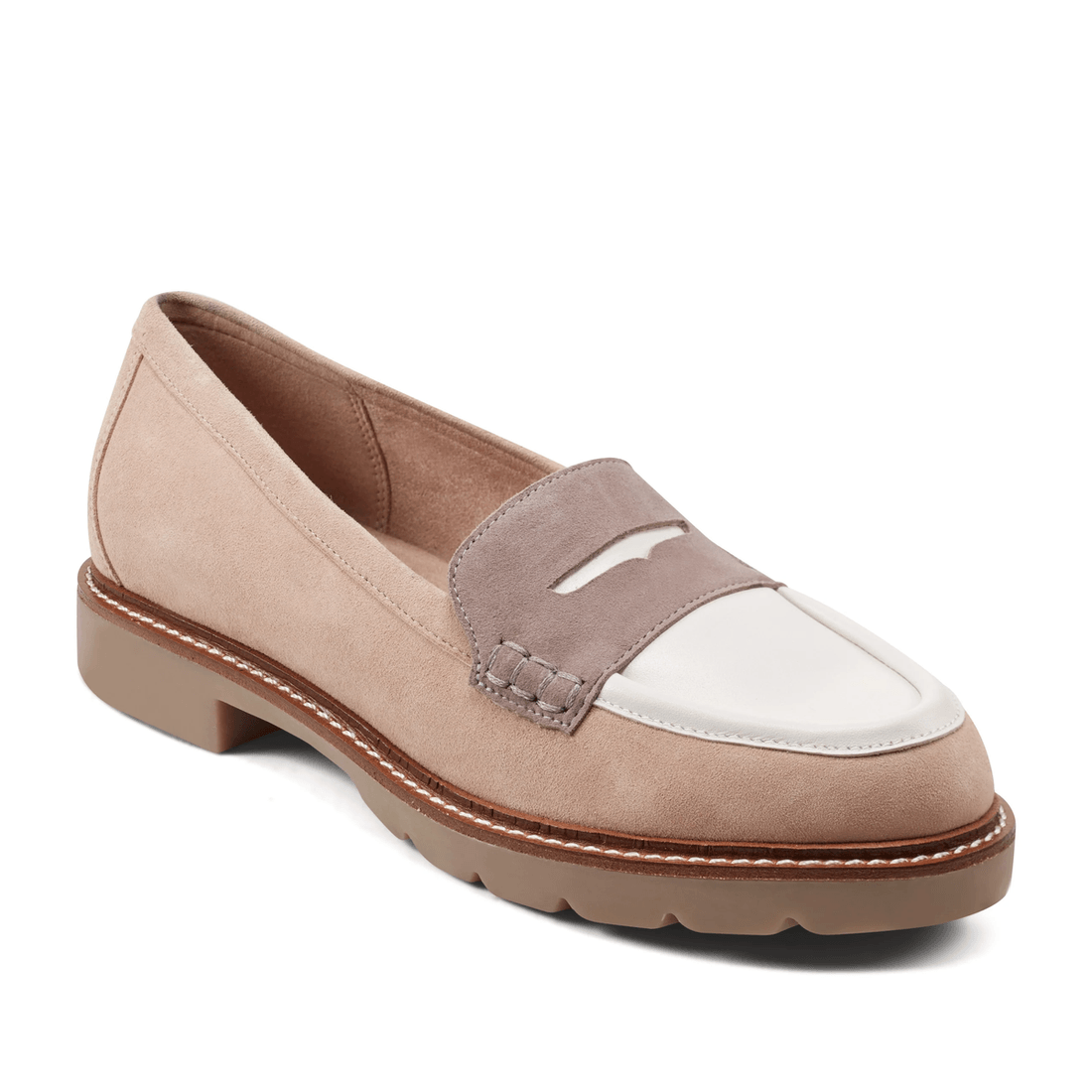 Rockport Damskie Kacey Penny Loafer Jasny Naturalny