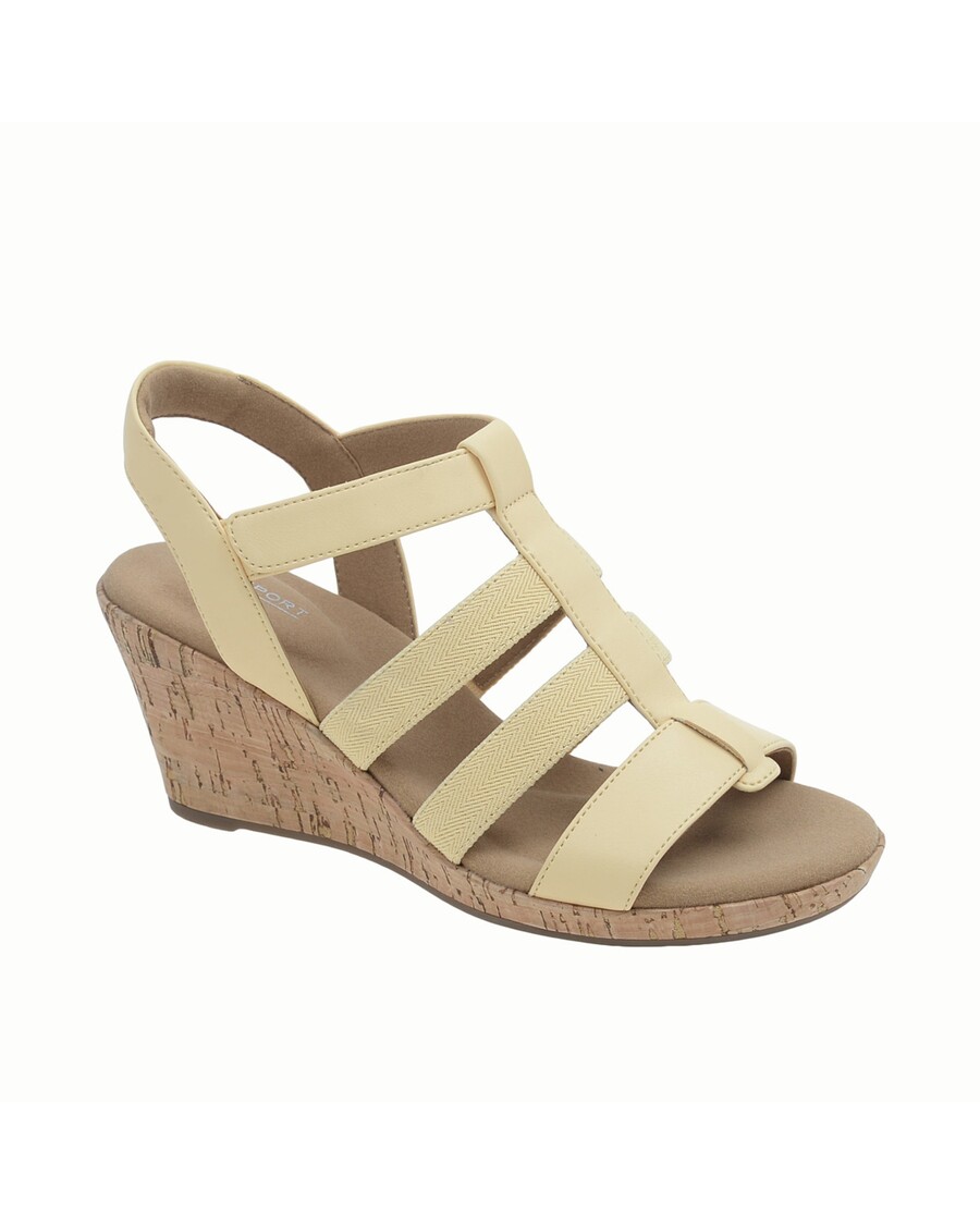 Rockport Women's Blanca Elastic T-Bar Sandal