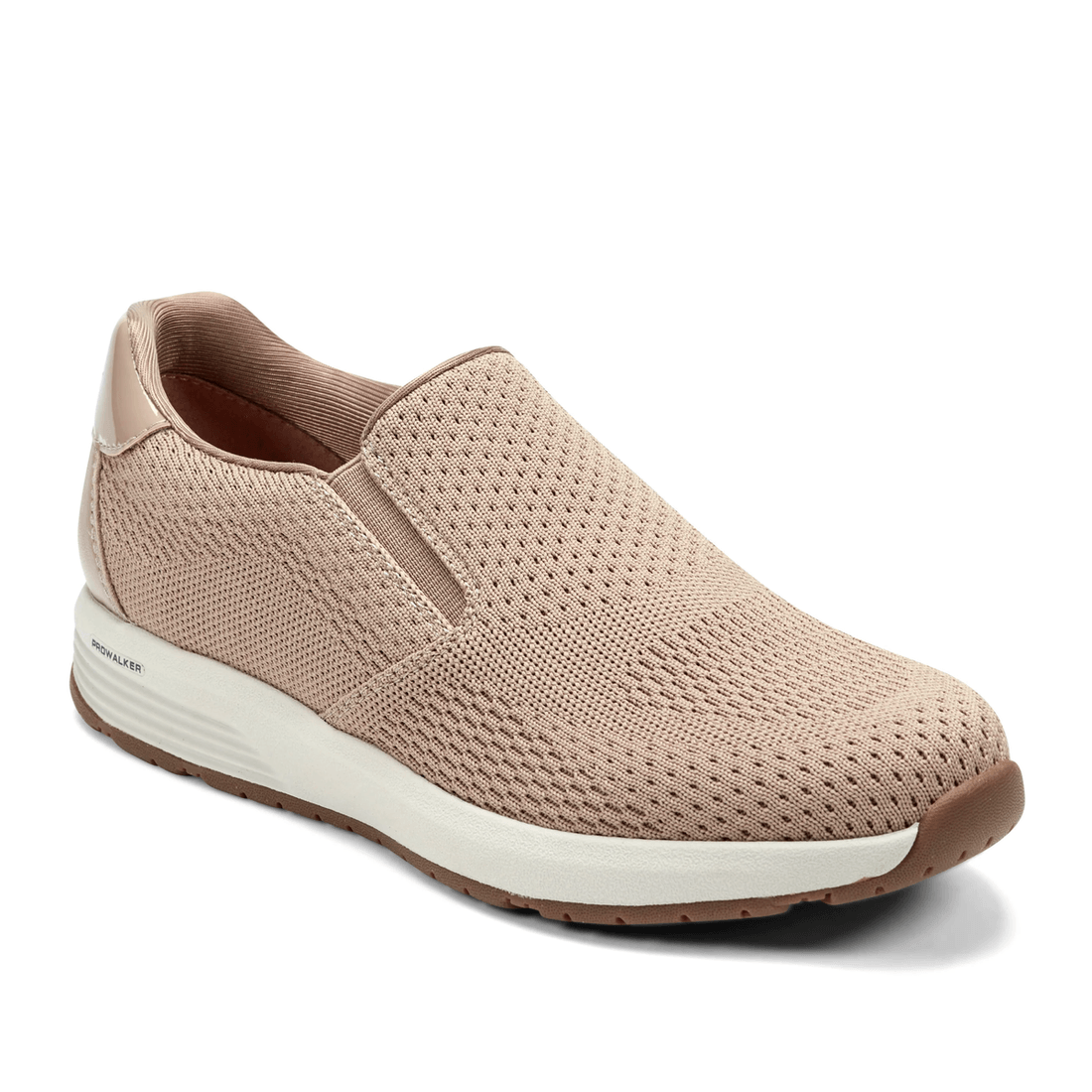 Rockport Women's ProWalker Titan Casual Slip on Sneakers Taupe